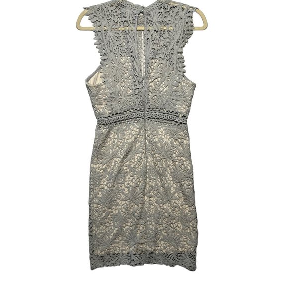 Classy yet Super Sexy Soieblu Crochet Fitted Dress Size Small, Perfect - Picture 3 of 11